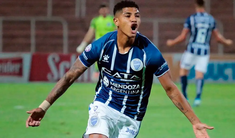 Wilder Cartagena habla sobre la selección peruana, Alianza Lima, Superliga Argentina y Max Barrios. Foto: Godoy Cruz