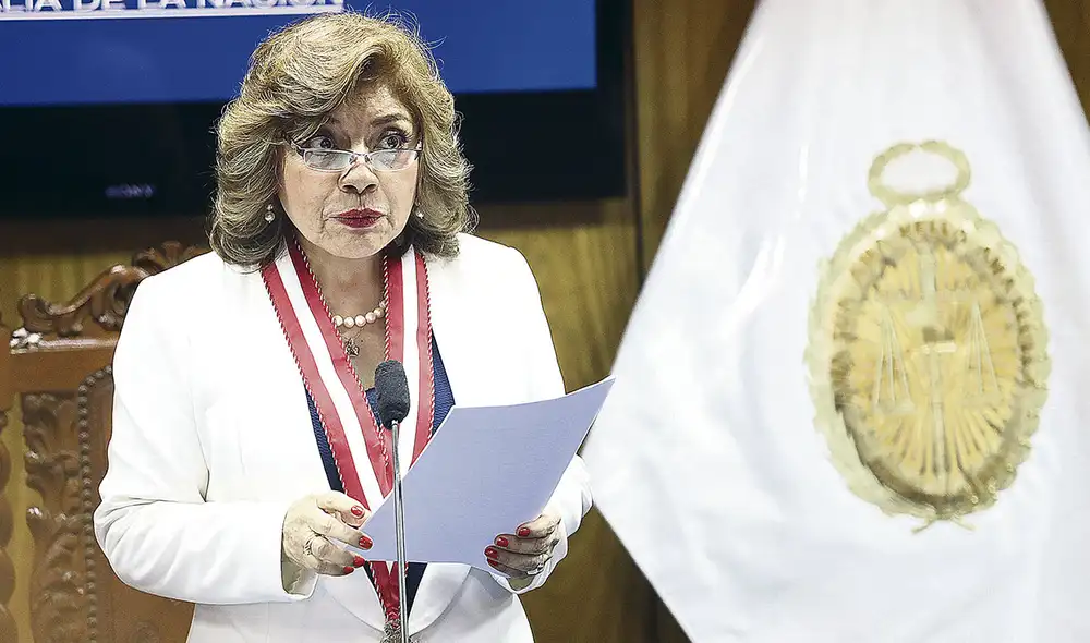 Decisión. La fiscal de la Nación, Zoraida Ávalos, no intervendrá en la disputa entre fiscales por el caso Vizcarra. Foto: Jorge Cerdán/La República