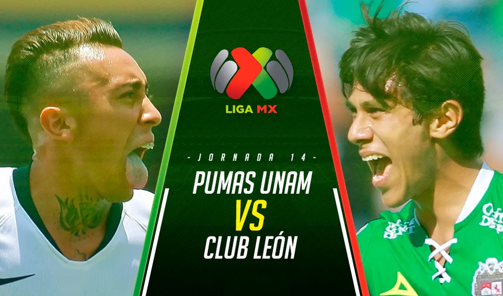 Pumas de la UNAM vs. León EN VIVO ONLINE EN DIRECTO vía TUDN Univisión por el torneo Apertura de la Liga MX. Pumas de la UNAM vs. León EN VIVO ONLINE EN DIRECTO vía TUDN Univisión por el torneo Apertura de la Liga MX.