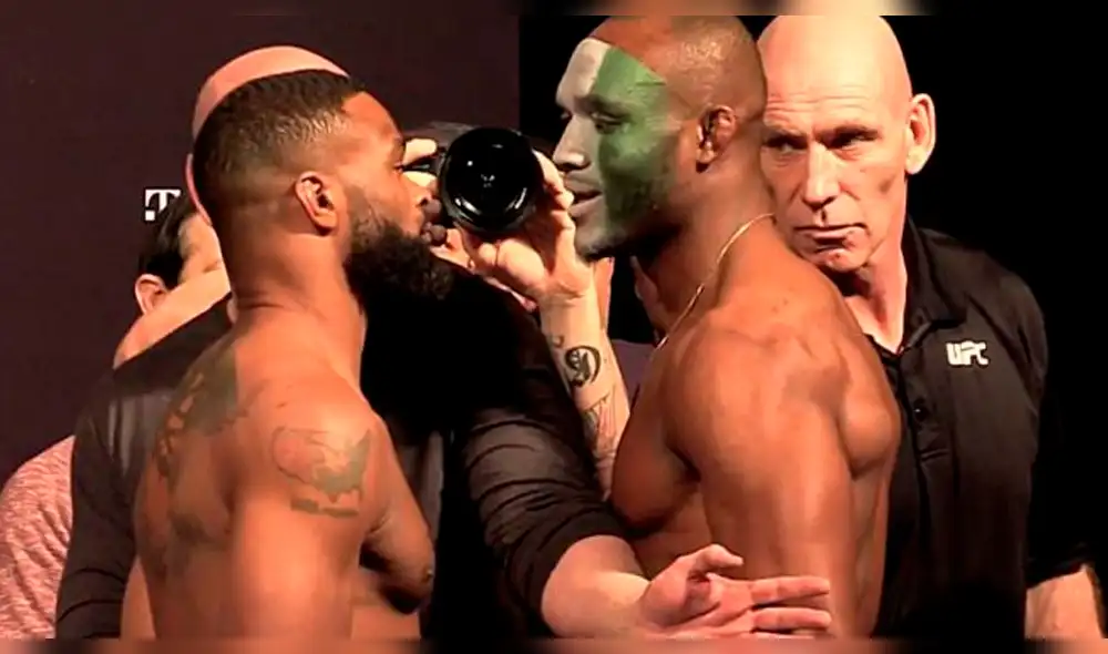 UFC 235 Jones vs Smith: Revive los intensos careos del pesaje oficial [VIDEO]