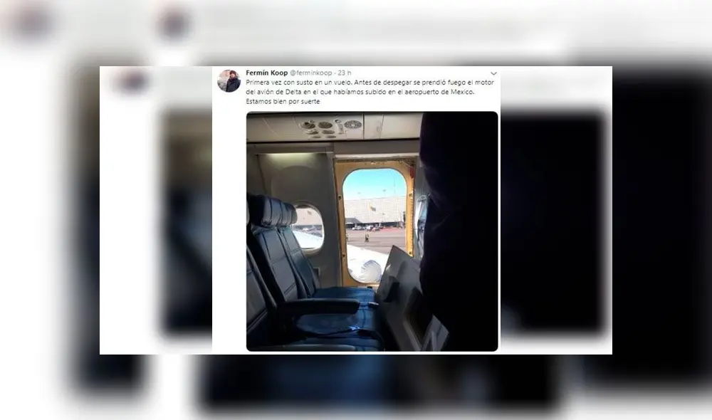 Vuelo de avión sufre retraso debido a pasajero que creyó que se incendiaba el motor Vuelo de avión sufre retraso debido a pasajero que creyó que se incendiaba el motor