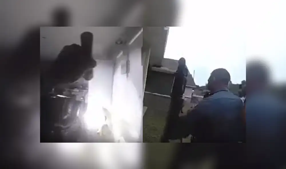 YouTube viral: Chica oye extraños ruidos, llama a policías y descubren misteriosa criatura [VIDEO]