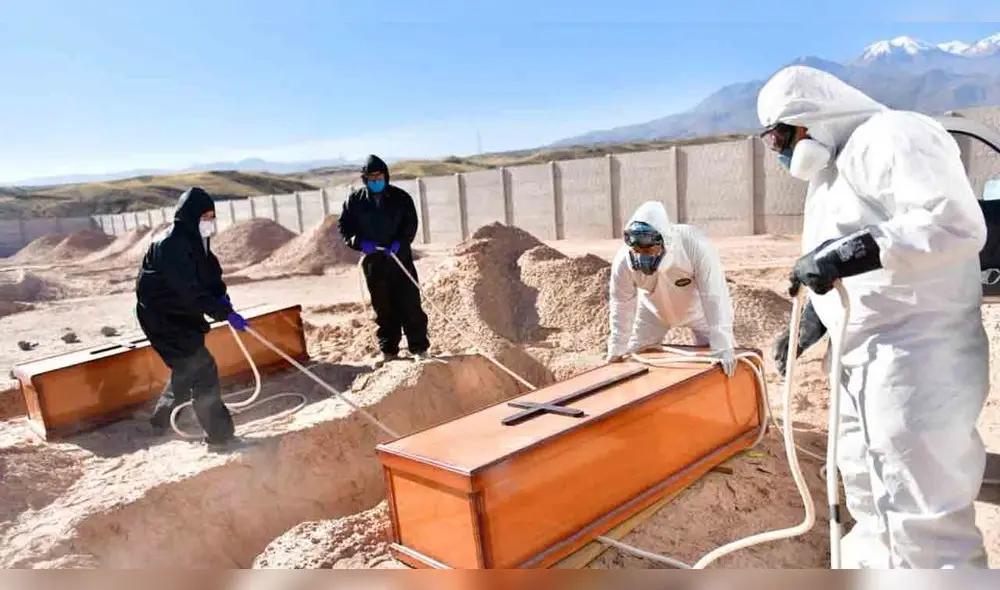 cementerio covid. La obra la impulsó el Gobierno Regional y el miércoles pasado se efectuaron los primeros entierros. cementerio covid. La obra la impulsó el Gobierno Regional y el miércoles pasado se efectuaron los primeros entierros.