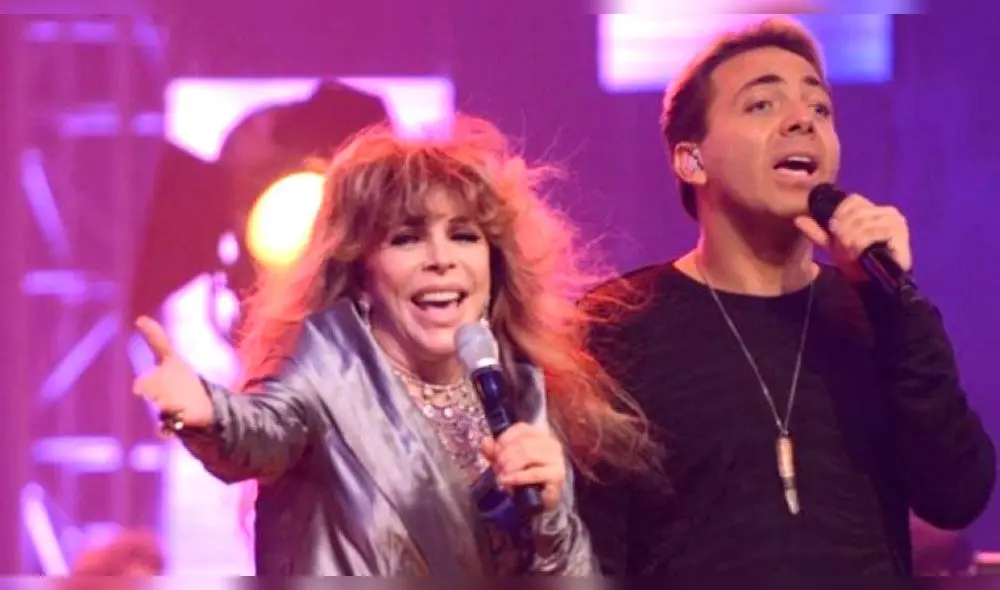 Cristian Castro y Verónica Castro