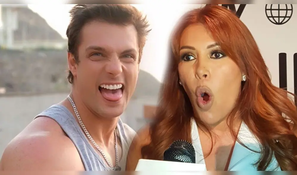 Nicola Porcella y Magaly Medina