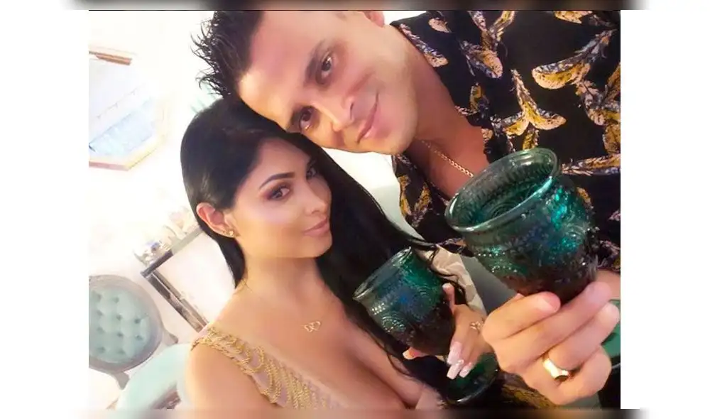 Christian Domínguez y Pamela Franco  Foto: Instagram