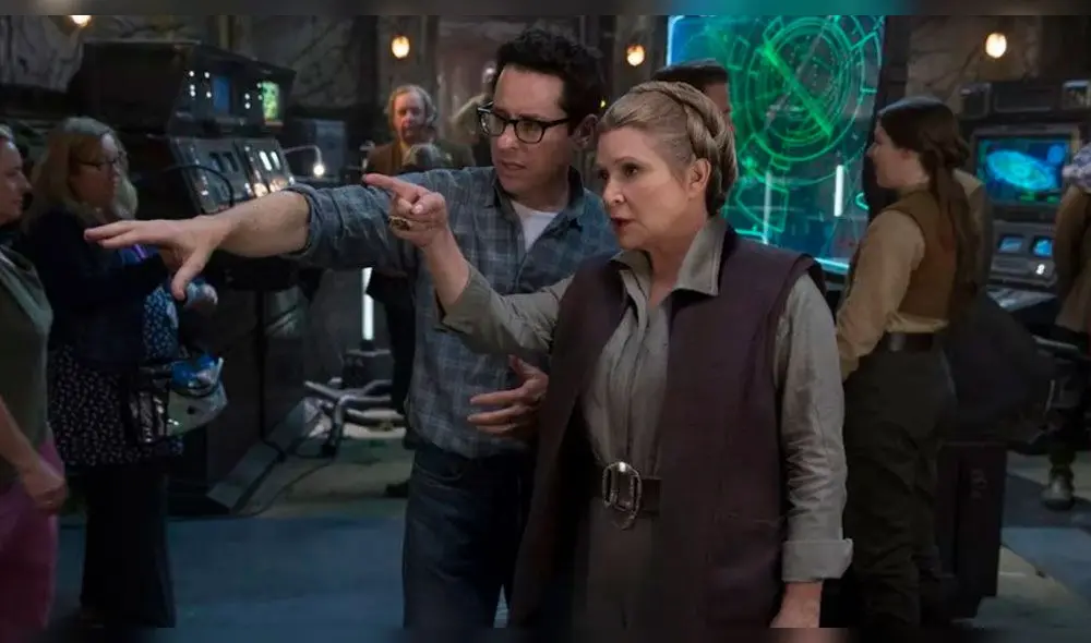 Star Wars recrea escenas de Leia. Créditos: Difusión Star Wars recrea escenas de Leia. Créditos: Difusión