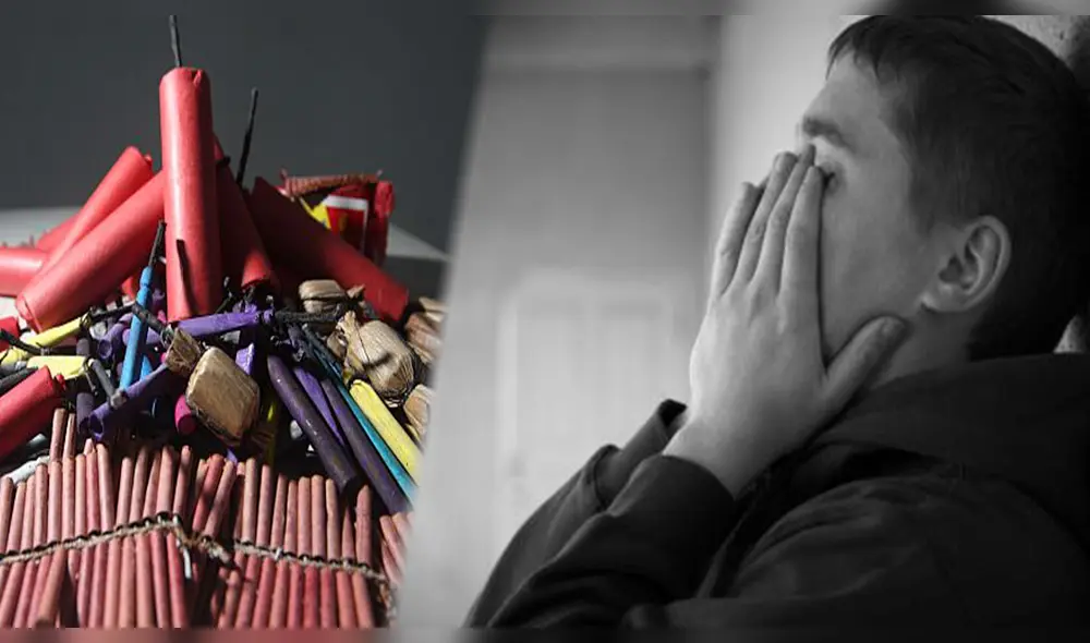 Los minutos de pánico y terror que provocan los pirotécnicos