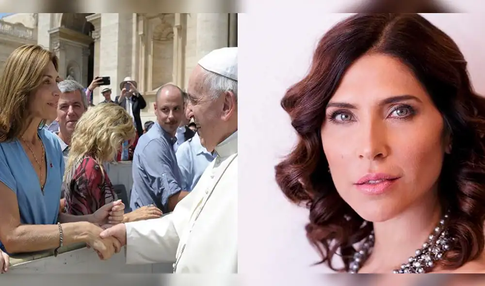 Lorena Meritano conoció al papa Francisco y compartió sentido mensaje