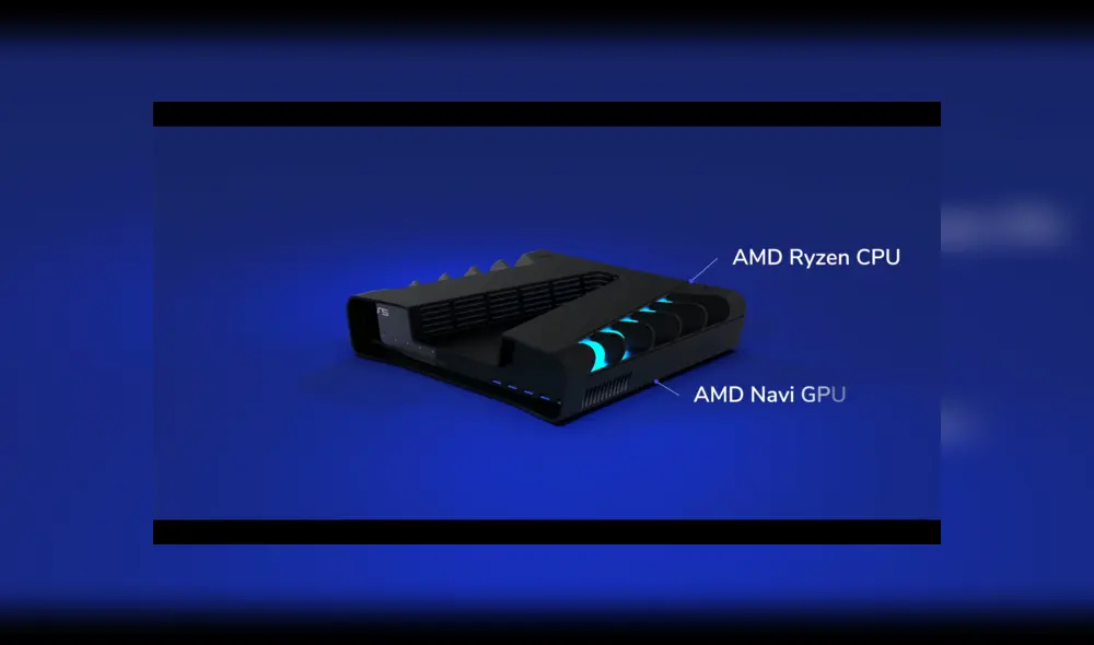 La primera foto de la PS5 con forma de 'V' se habría hecho pública.