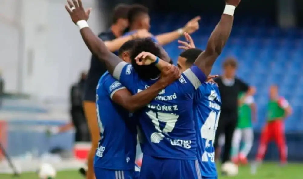 Emelec derrotó 2-1 a LDU Portoviejo por la jornada 8 de la Liga Pro de Ecuador. (FOTO: Twitter).