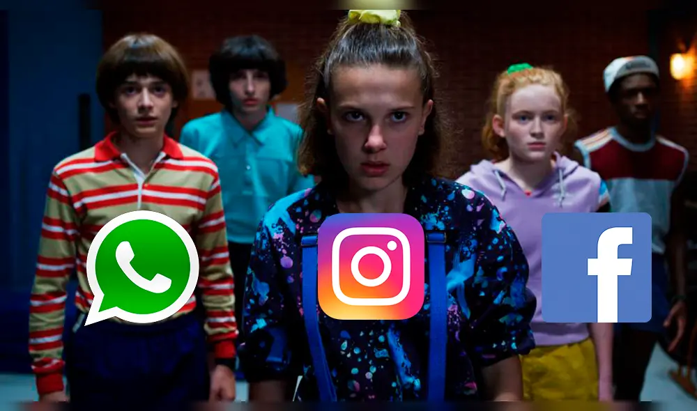 Stranger Things 3: caída de Facebook fue aprovechada por Netflix - Fuente: difusión Stranger Things 3: caída de Facebook fue aprovechada por Netflix - Fuente: difusión