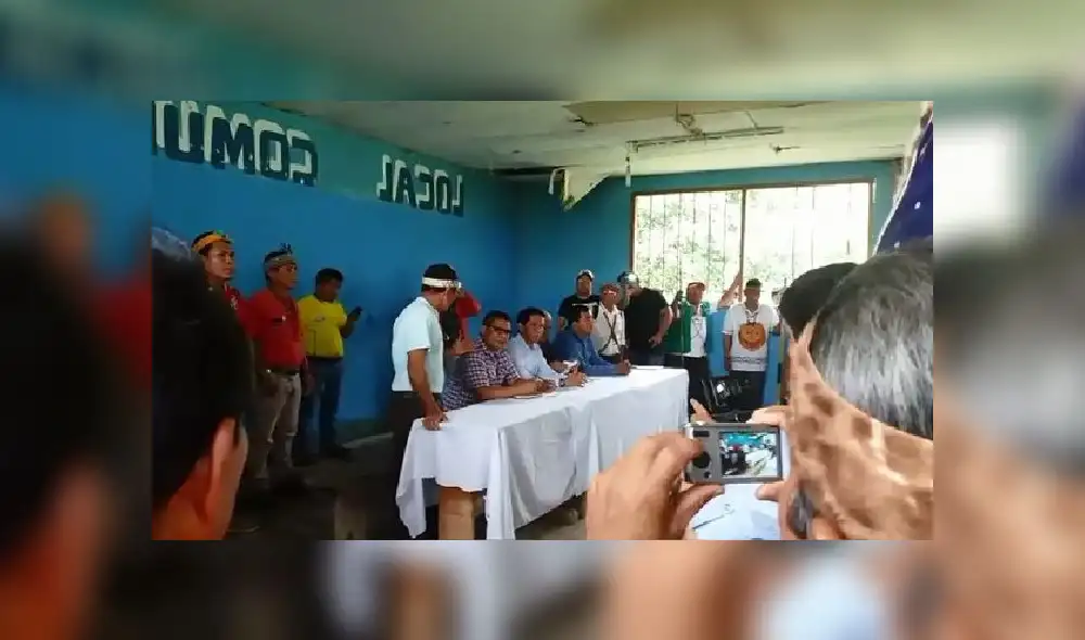 Loreto: Comunidades nativas levantan paro y llegan a acuerdo con el Gobierno [VIDEO] 