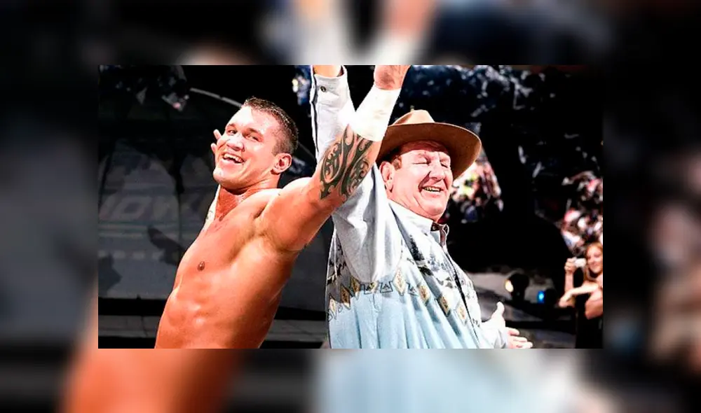 Randy Orton y Bob 'Cowboy' Orton