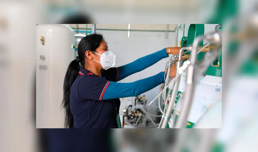 Hospital de Moyobamba cuenta con nueva planta de oxígeno medicinal. Foto: Twitter / Minsa. Hospital de Moyobamba cuenta con nueva planta de oxígeno medicinal. Foto: Twitter / Minsa.