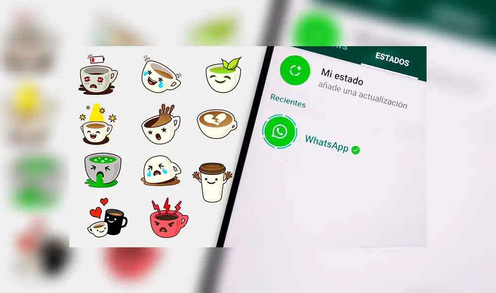 Así podrás añadir stickers a tus publicaciones de WhatsApp.