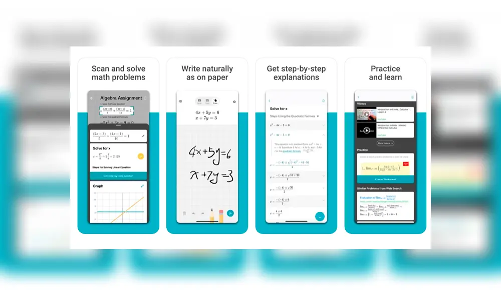Con esta app podrás resolver problemas matemáticos solo con la cámara de tu móvil. Con esta app podrás resolver problemas matemáticos solo con la cámara de tu móvil.