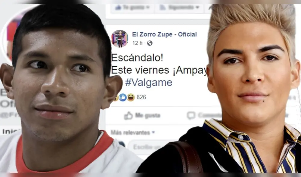 Zorro Zupe anuncia ampay de Edison Flores Zorro Zupe anuncia ampay de Edison Flores