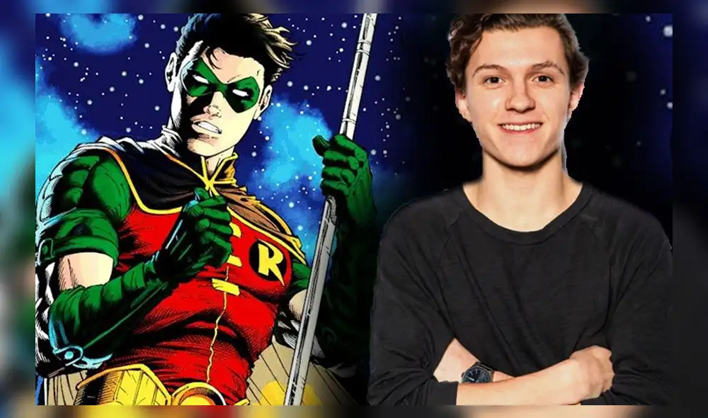 Tom Holland podría podría dejar Marvel para pasarse a la competencia y ser Robin. Créditos: composición