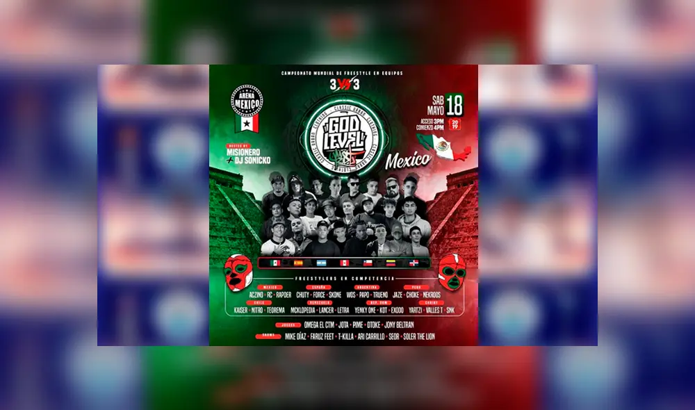 God Level 2019: México se corona campeón después de una reñida final frente a Perú 