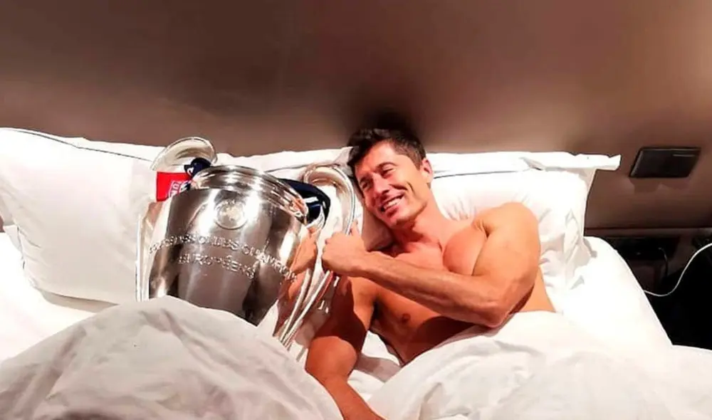 Robert Lewandowski se proclamó campeón de la Champions League. (Créditos: Instagram Lewandowski) Robert Lewandowski se proclamó campeón de la Champions League. (Créditos: Instagram Lewandowski)