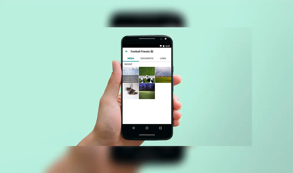 Truco para ocultar todas las fotos y videos que recibes en WhatsApp.