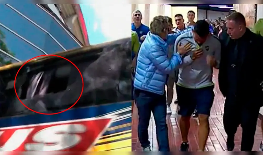 Final Copa Libertadores 2018: hinchada de River aventó piedras y gas pimienta al bus de Boca [VIDEO]