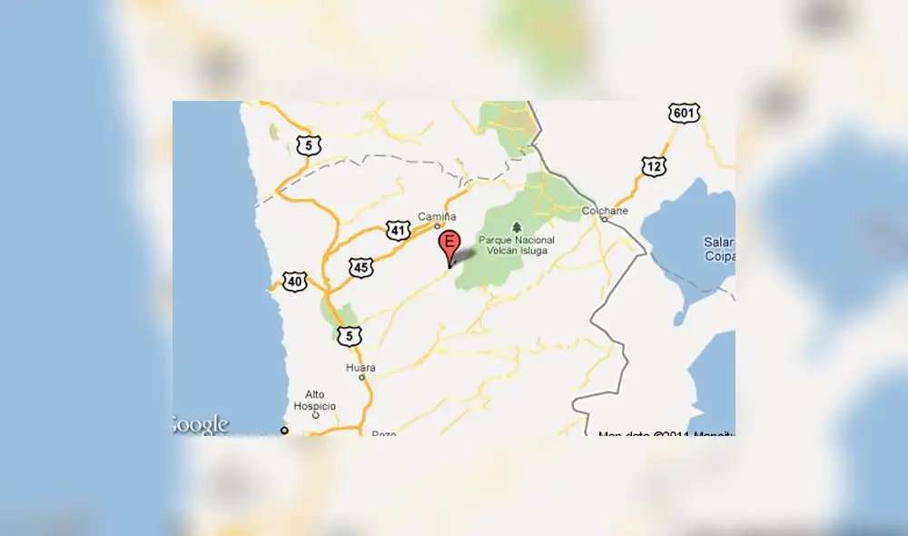 Chile: Sismo de 5.2 grados se registró en el norte del país