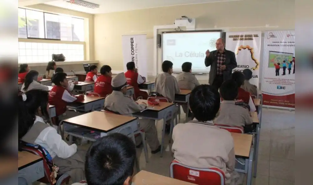 Gerencia Regional de Educación de Moquegua sostiene que determinó esta medida por seguridad de los estudiantes. Foto: Andina Gerencia Regional de Educación de Moquegua sostiene que determinó esta medida por seguridad de los estudiantes. Foto: Andina