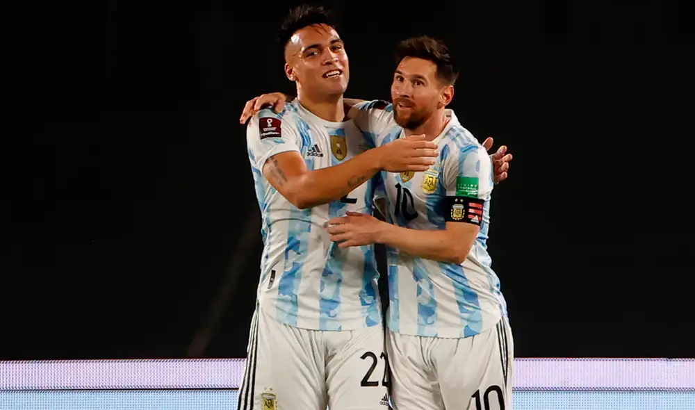 Lautaro Martínez anotó su cuarto gol en las Eliminatorias Qatar 2022. Foto: Twitter @CONMEBOL Lautaro Martínez anotó su cuarto gol en las Eliminatorias Qatar 2022. Foto: Twitter @CONMEBOL