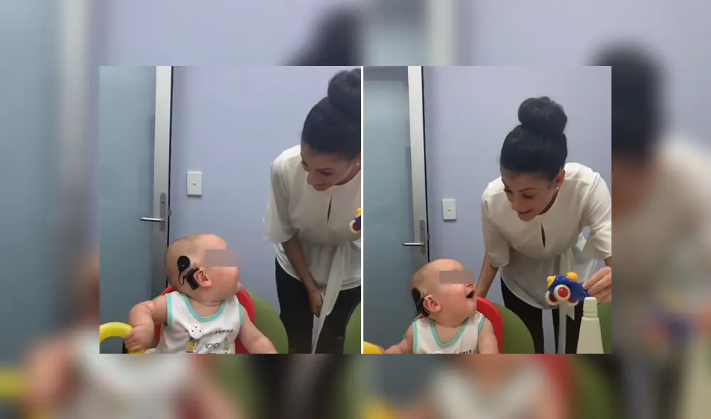 Mediante YouTube se hizo viral el momento en que un bebé escucha por primera vez gracias a unos audífonos. Mediante YouTube se hizo viral el momento en que un bebé escucha por primera vez gracias a unos audífonos.