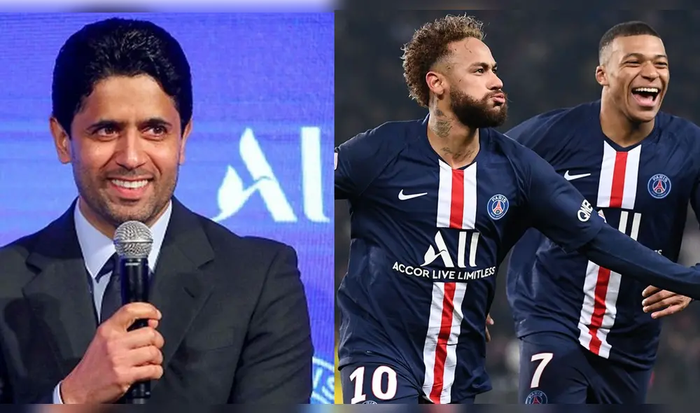 Presidente del PSG: “Neymar y Mbappé nunca se irán del PSG”. Foto: PSG