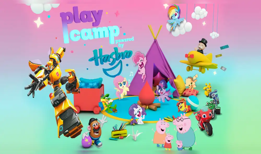 Peppa Pig, My Little Pony, Transformers serán parte de un campamento virtual de Hasbro