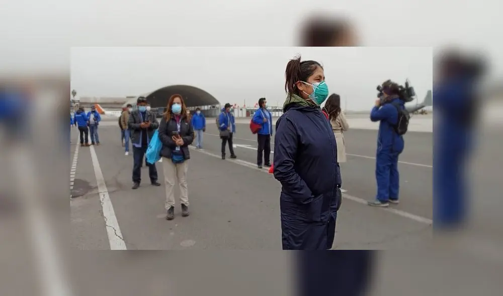 Personal de salud viaja a Cusco. Créditos: Karla Cruz / URPI-GLR Personal de salud viaja a Cusco. Créditos: Karla Cruz / URPI-GLR