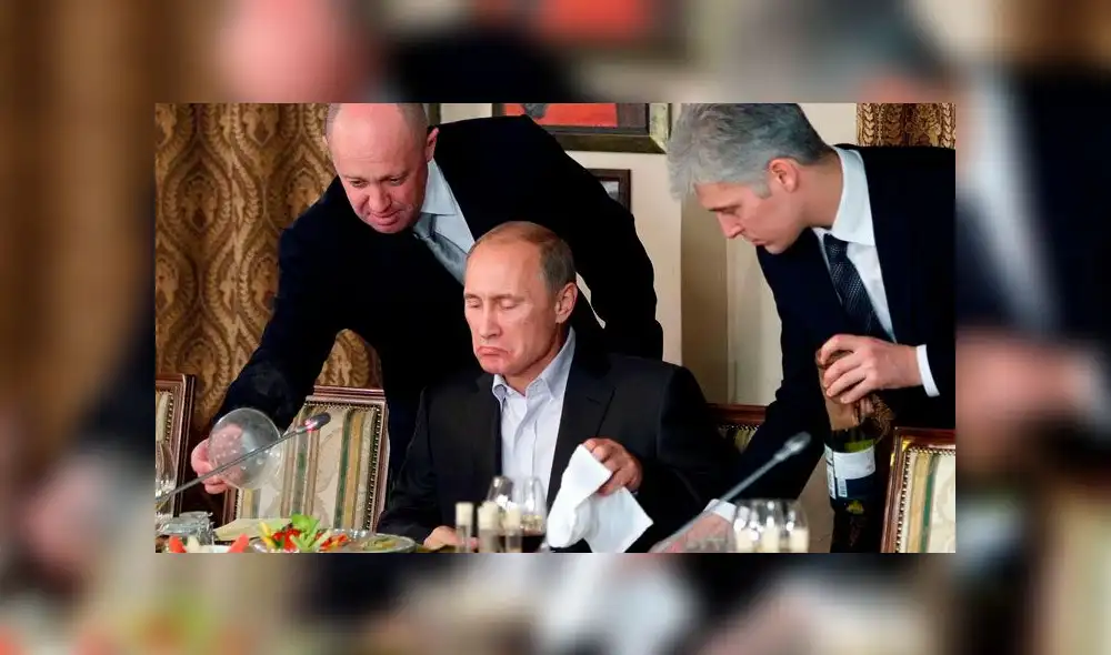 El presidente de Rusia tiene estrictas medidas de seguridad cuando come. Foto: difusión El presidente de Rusia tiene estrictas medidas de seguridad cuando come. Foto: difusión