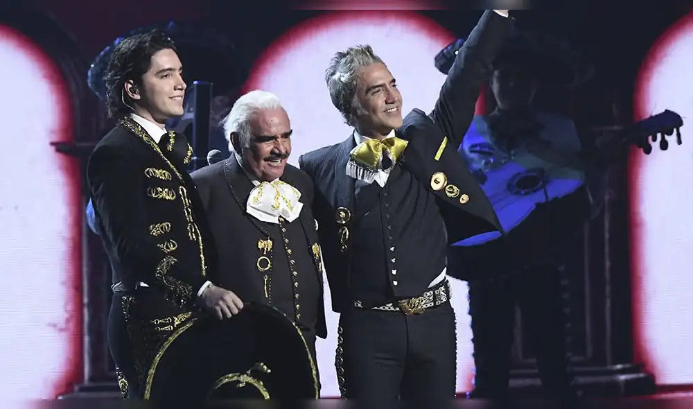 Vicente Fernández en los Latin Grammy
