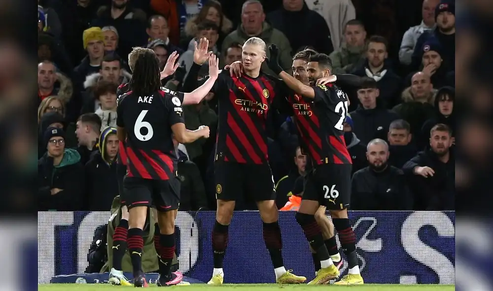 El equipo dirigido por 'Pep' Guardiola es segundo de la liga inglesa. Foto: EFE