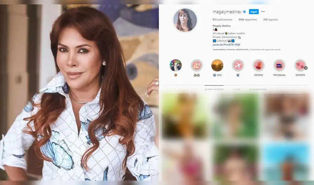 Hackers atacan el perfil oficial de Instagram de Magaly Medina y publican contenido obsceno | FOTO: Difusión Hackers atacan el perfil oficial de Instagram de Magaly Medina y publican contenido obsceno | FOTO: Difusión