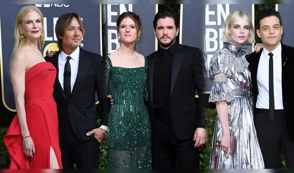 Las parejas más populares de Hollywood llegaron a la ceremonia y se robaron la atención de los paparazzis durante la alfombra roja.