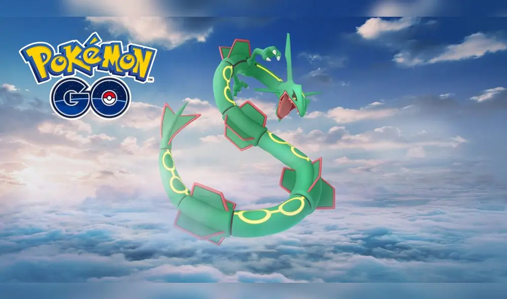 Niantic anuncia la última Hora Legendaria de Rayquaza en Pokémon GO.