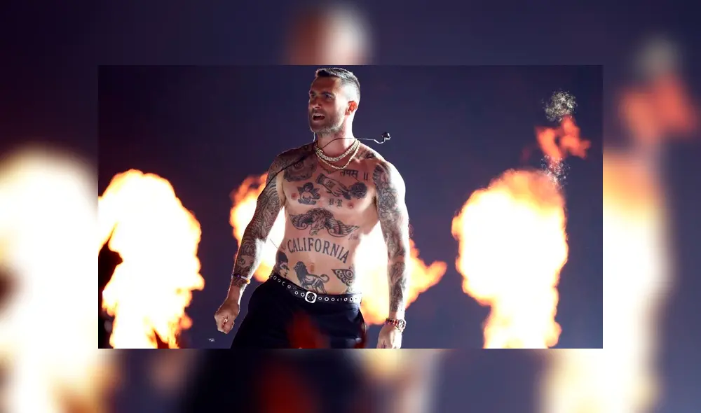 Adam Levine sedujo a fans con sexy baile en el Super Bowl 2019 [VIDEO]