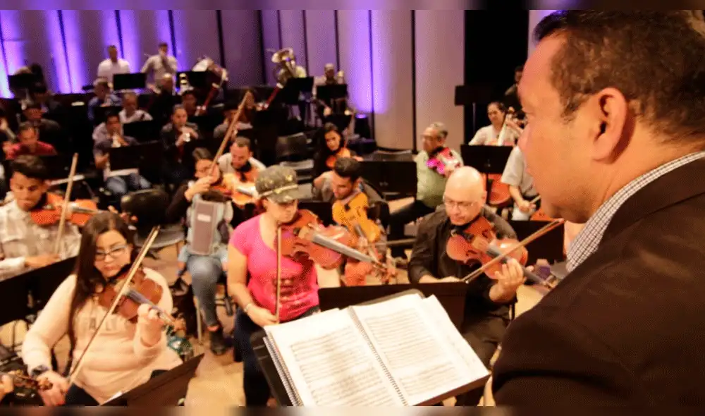 Sinfónica Migrante. Foto: John Reyes Sinfónica Migrante. Foto: John Reyes