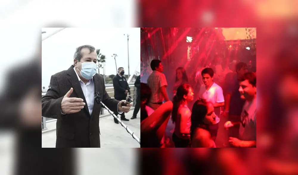 Alcalde de Miraflores en contra de que reabran discotecas y bares. Créditos: Difusión.