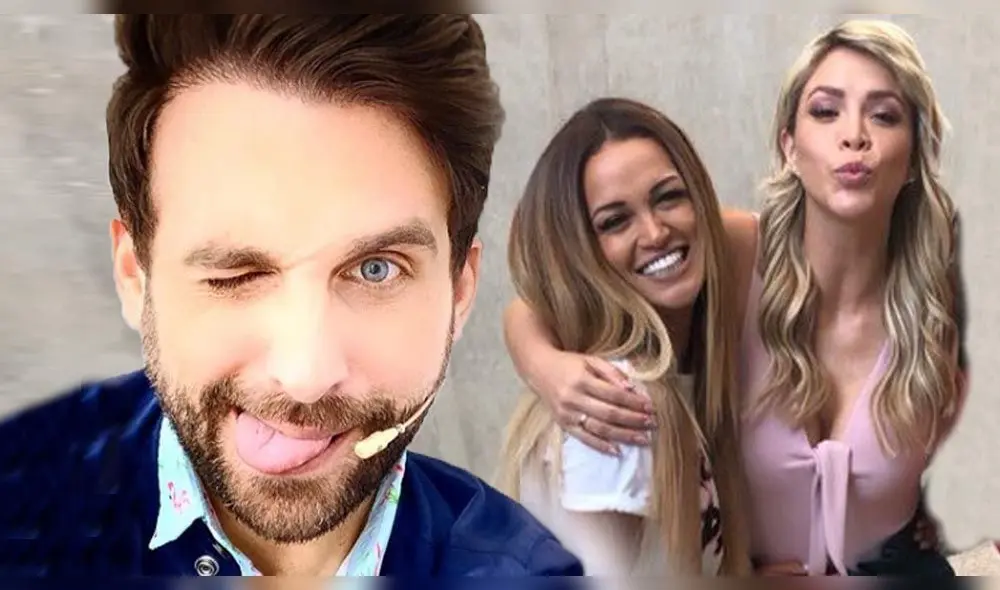 Rodrigo González se burla de Sheyla Rojas y Angie Arizaga por sus romances