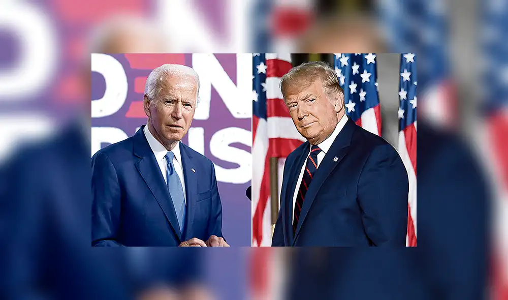 Biden Trump Foto: EFE Biden Trump Foto: EFE