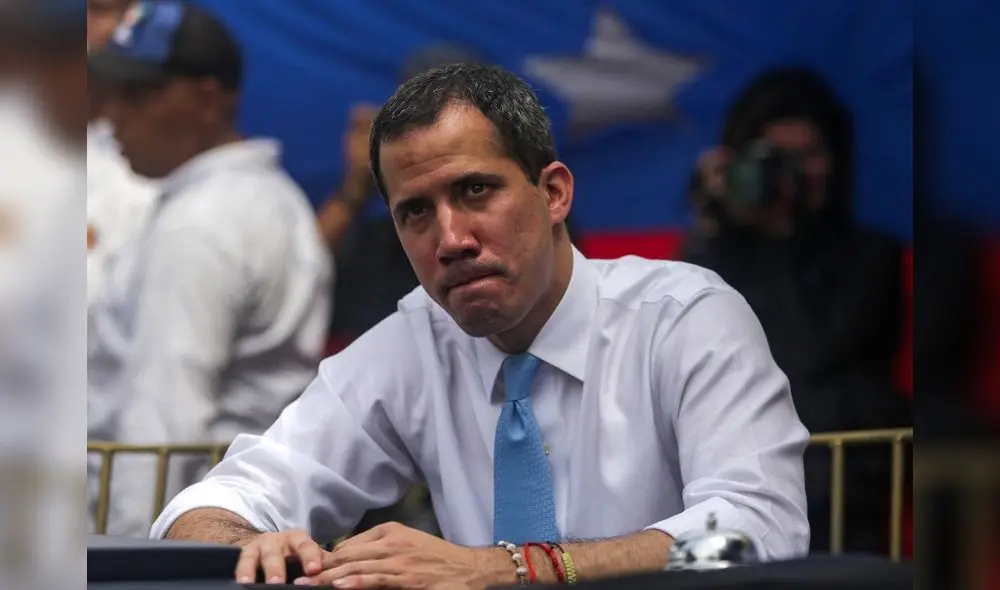 Juan Gauidó, a quien 60 países  reconocen como mandatario legítimo de Venezuela. Foto: AFP.