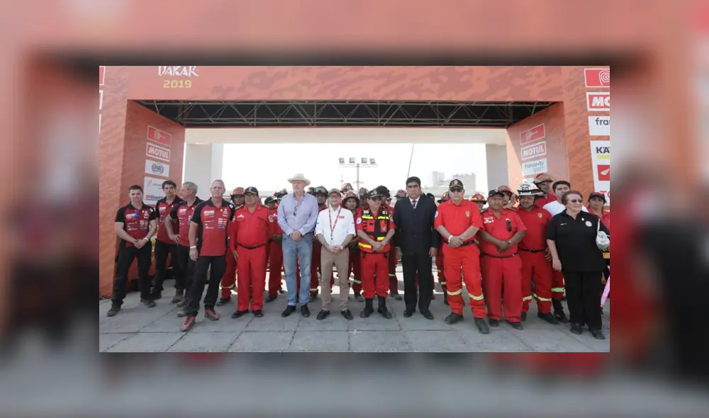 Dakar 2019: equipo holandés dona camión contraincendios para bomberos