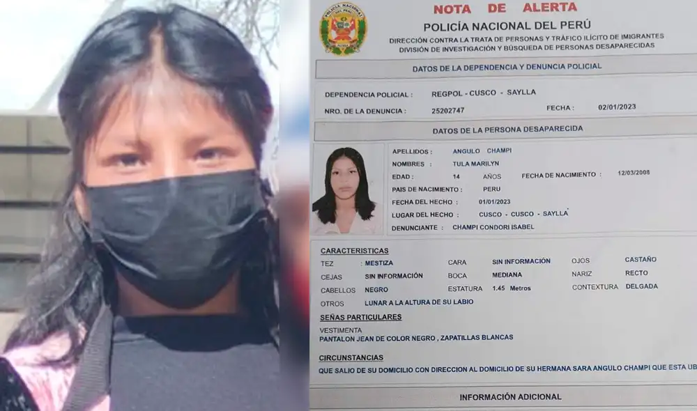 Denuncia por desaparición se realizó en Cusco. Foto: La República Denuncia por desaparición se realizó en Cusco. Foto: La República