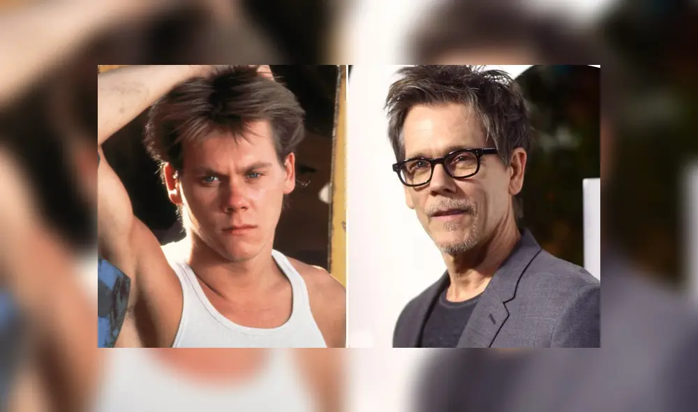 Kevin Bacon protagonizó Footloose a los 26 años de edad. (Foto: Composición WireImage y Paramount)