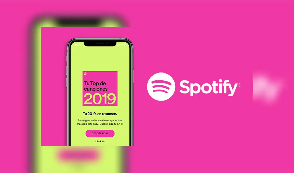 Te enseñamos cómo acceder a tu Spotify Wrapped 2019. Te enseñamos cómo acceder a tu Spotify Wrapped 2019.